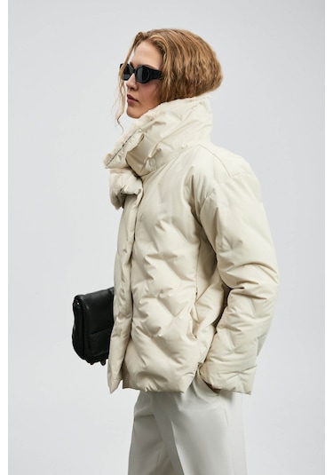 Lufian Monica Ekru Kadın Mont 122120047 Ekru