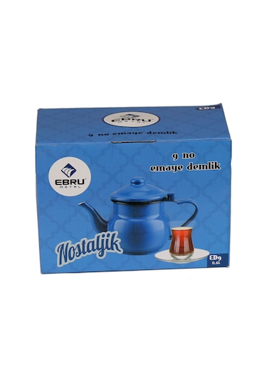 Ebru Emaye Demlik Çaydanlık 1.5 L Ed15