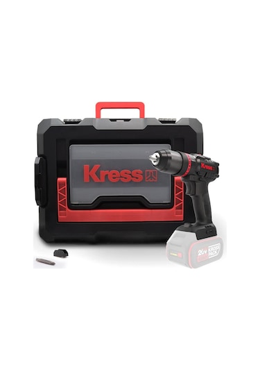 Kress KUC30.91 20V Kömürsüz Profesyonel Şarjlı Darbeli Matkap Akü Dahil Değildir