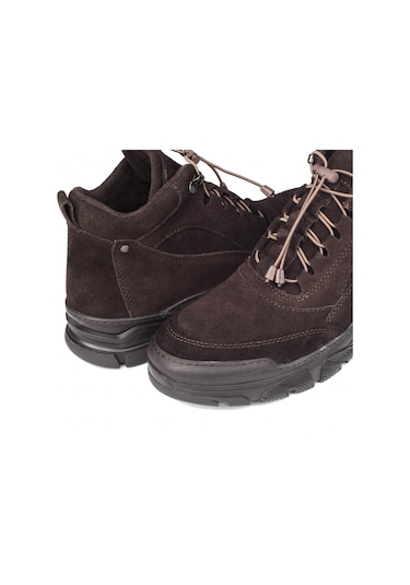 Ducavelli Army Hakiki Deri Bağcıklı Süet Erkek Bot