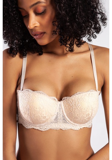 G.colors Push Up Strapless Bra, Ten Konforlu Ve Şık Sütyen Çok Renkli