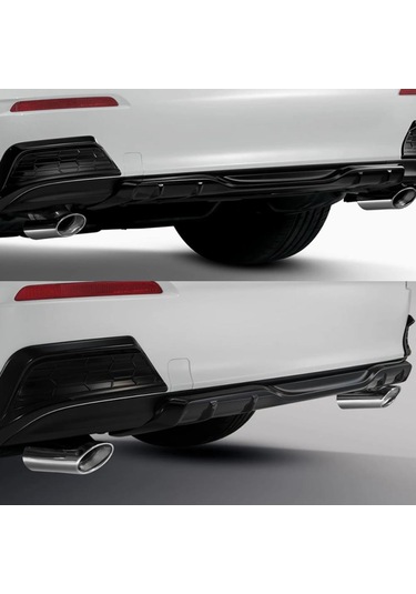 Honda Civic 2022+ İçin Uyumlu Aero Difüzör Piano Black