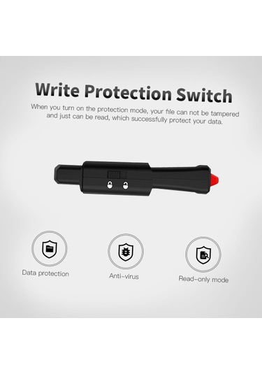 Netac Write Usb2.0 Flash Sürücü U208s 8g Bellek Çubuğu