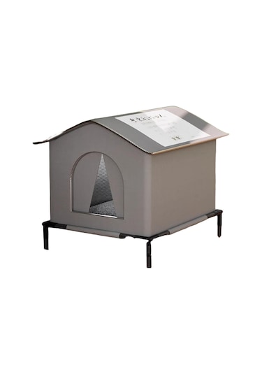 Suntek Açık Hava Kedileri Köpek Evi Su Geçirmez L