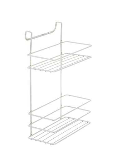 Suntel 2 Katlı Paslanmaz Metal Askılı Dolap Içi Düzenleyici Organizer Krom