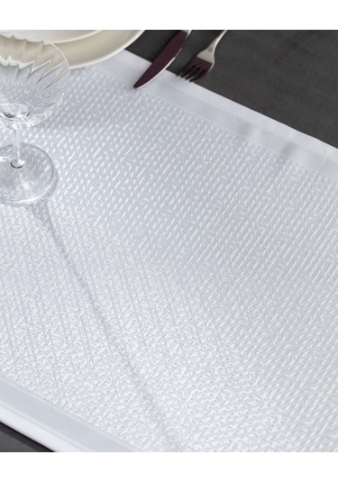 Madame Coco Bourdon Runner - Beyaz - 45x160 Cm 8684427113875 Beyaz