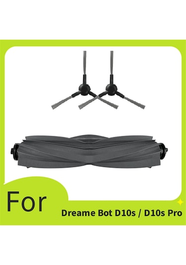 Synodicmonth Dreame Bot D10s / D10s Pro Robot Süpürge Temizlik Yedek Parçaları Yan Fırça Ana Fırça
