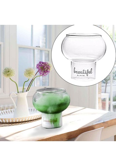 Homyl Şeffaf Kokteyl Cam Kahve Çay Bira Suyu Yoğurt Süt 300ml Temizlemek