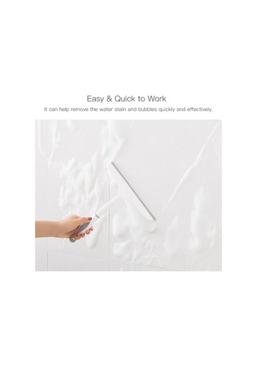 Konesam Ev Ve Araba Camı Temizleyici - Silikon Kaymaz Koluyla Çok Amaçlı Silecek, Cam, Ayna, Duvar Ve Fayans Temizliği Diğer