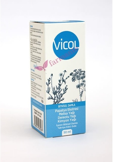 Vicol Bitkisel Damla 50   ML