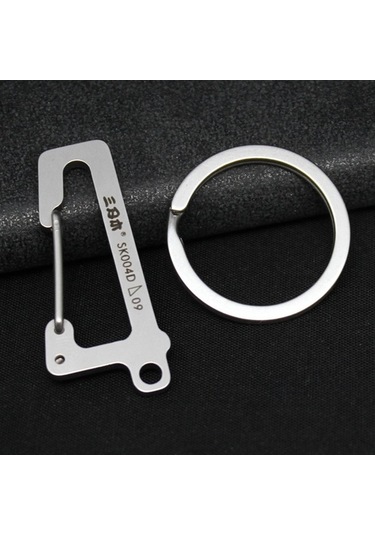 Pazly Yürüyüş Ve Pratik Karabinalı Kampçılık, İçin Geeroyoo Dayanıklı Çok Çelik Balıkçılık Anahtarlık Amaçlı Aksesuar - Jz