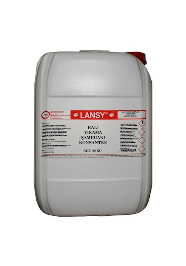 Lansy Konsantre Halı Yıkama Şampuanı 20 KG