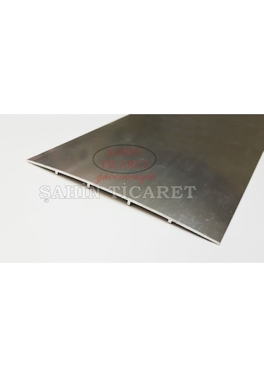 Alüminyum Kapı Eşik Profili 90Cm Parke Profili 10 Cm Genişlik Gri