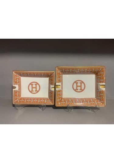 Fermato 2 Adet Porselen Küllük Takımı Honey Turuncu Serisi