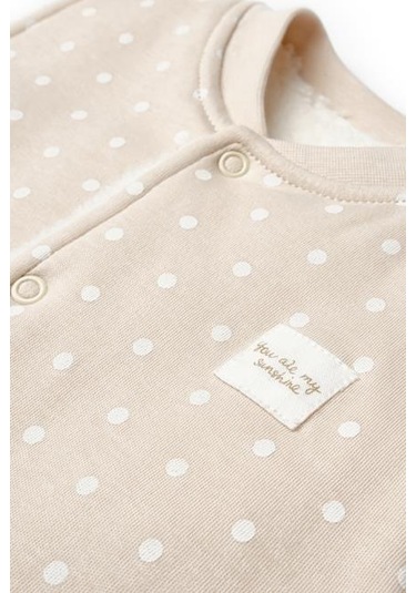 Bebek Yelek %100 Organic Pamuk Yenidoğan Serisi-csy8116 Ekru