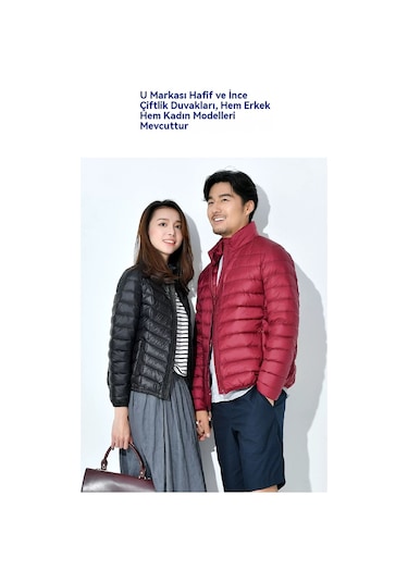 Yeni Kısa Kalın Sıcak Slim Fit Beyaz Ördek Tüyü Moda Ceket Beyaz