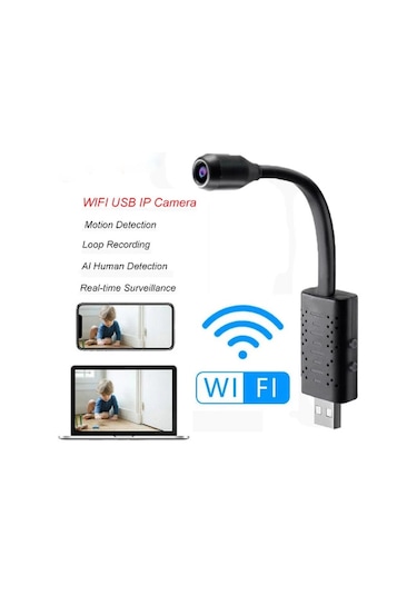 Kamera V380 Usb Wifi Destekli 7/24 Uzaktan İzleme