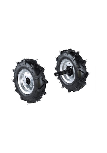 Bolat Atom 4.00x8 Lastik + 27x250mm Mil + 3inç Jant Dahil