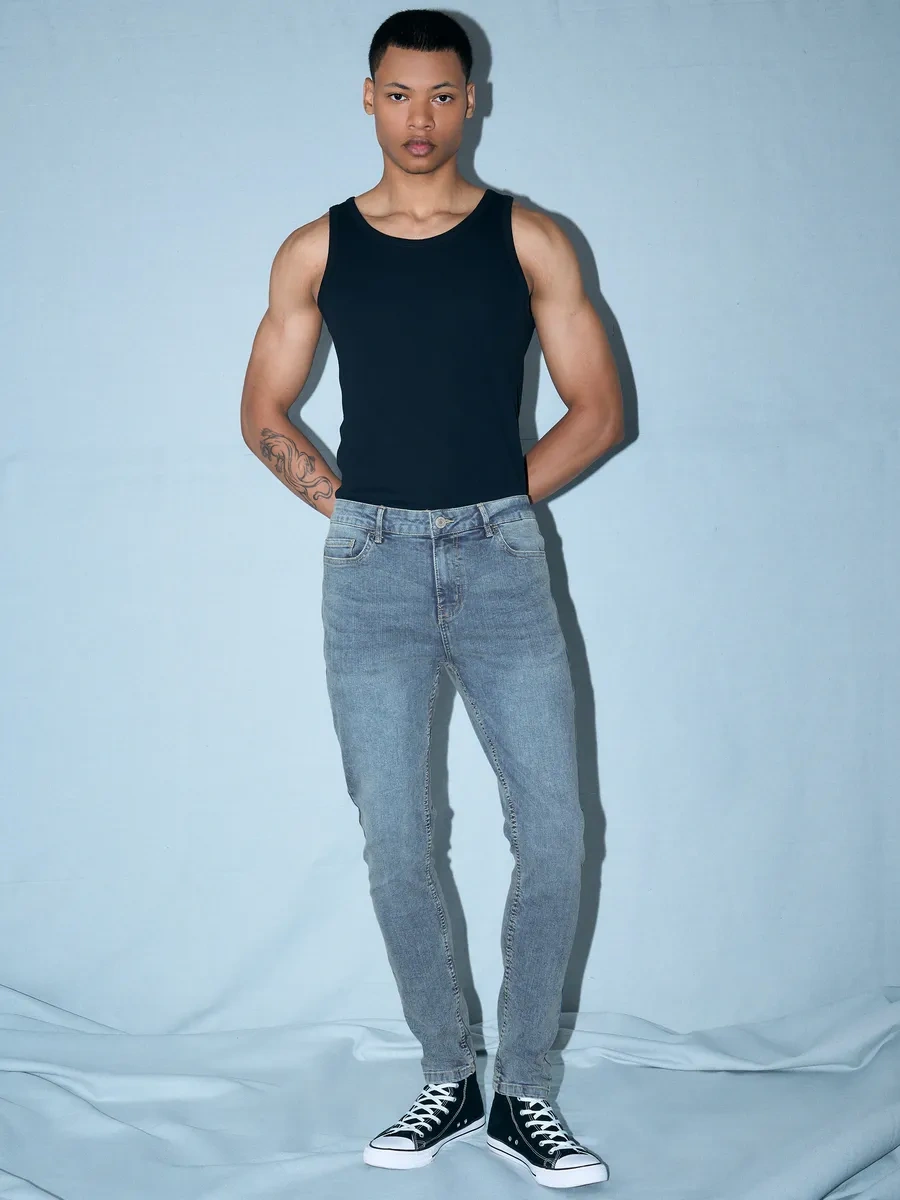 Tvoe Super Dar Kot Pantolon 418232132 Açık Mavi