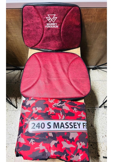 Massey Ferguson 240 Efsane 2000-2008 Model Arası Lüx Branda Ve Mf Armalı Koltuk Kılıfı