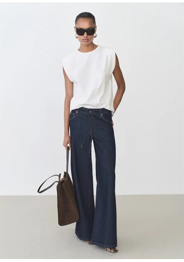 Mango Tişört 411957375 Beyaz