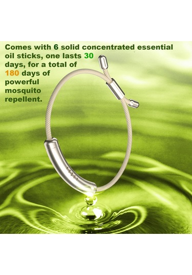 Kosona Bebekler İçin Dışarıda Kullanım Mosquitoyu Kovucu Bilezik - Gül Altın Rengi