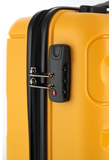 Ççs 5225 Polipropilen Orta Boy Valiz-sarı Sarı