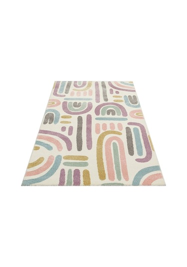 Eko Halı Eko Kids Kds 20 Pastel Hav Toz Vermez Çocuk Odası Halısı - 160x230 Çok Renkli