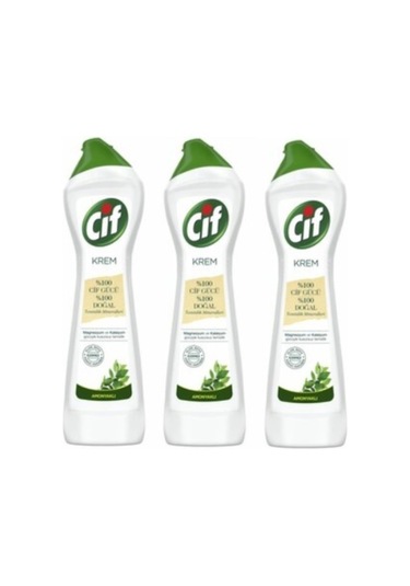 Cif Krem Amonyaklı 500 Ml X 3