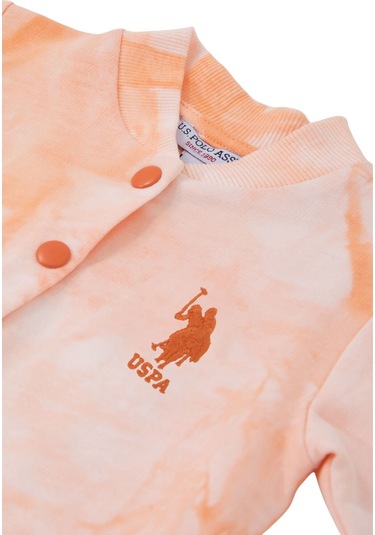 U.S. Polo Assn. Unisex Somon Bebek Hırka Usb1244 Somon
