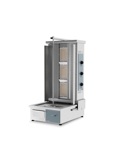 Döner Ocağı Gazlı Alttan Motorlu Üçlü