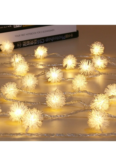 Noel Yılbaşı Ağacı Işığı Led Işık Kirpi Top Led Işık Kirpi Gün Işığı Led Işık 220v İp Led Işık Gün Işığı