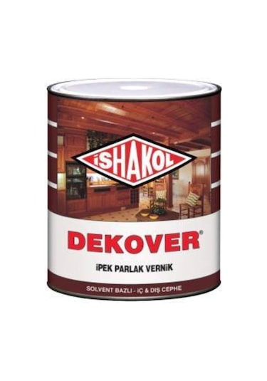 Ishakol 0.75 Litre Ipek Parlak Vernik Açık Meşe Rengi