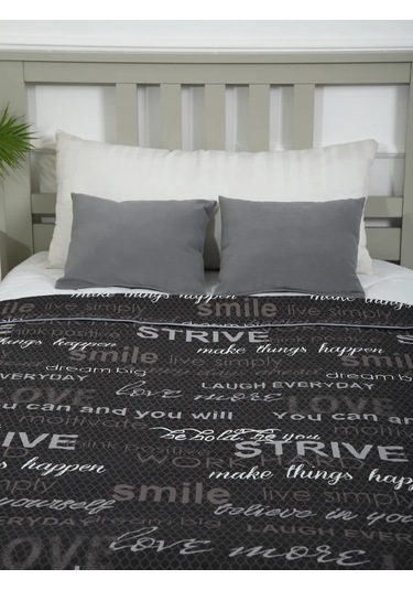 Inteteks Yatak Ve Kanepe İçin Euro Boyutlu 210x240 Kanepe Örtüsü 430225706 Siyah