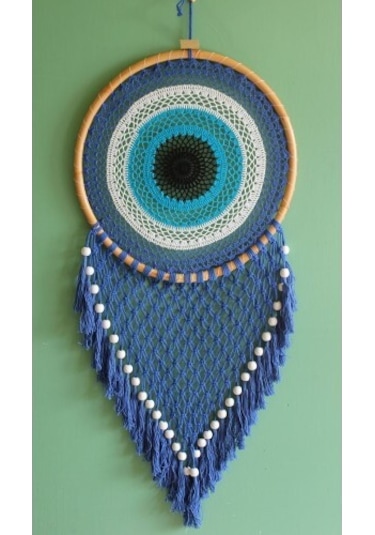 Rüya Kapanı Dream Catcher Model 14 Çok Renkli