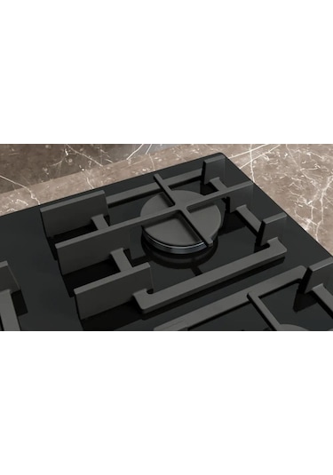 Siemens EP9A6QI40 Ankastre Gazlı Sert Cam Ocak