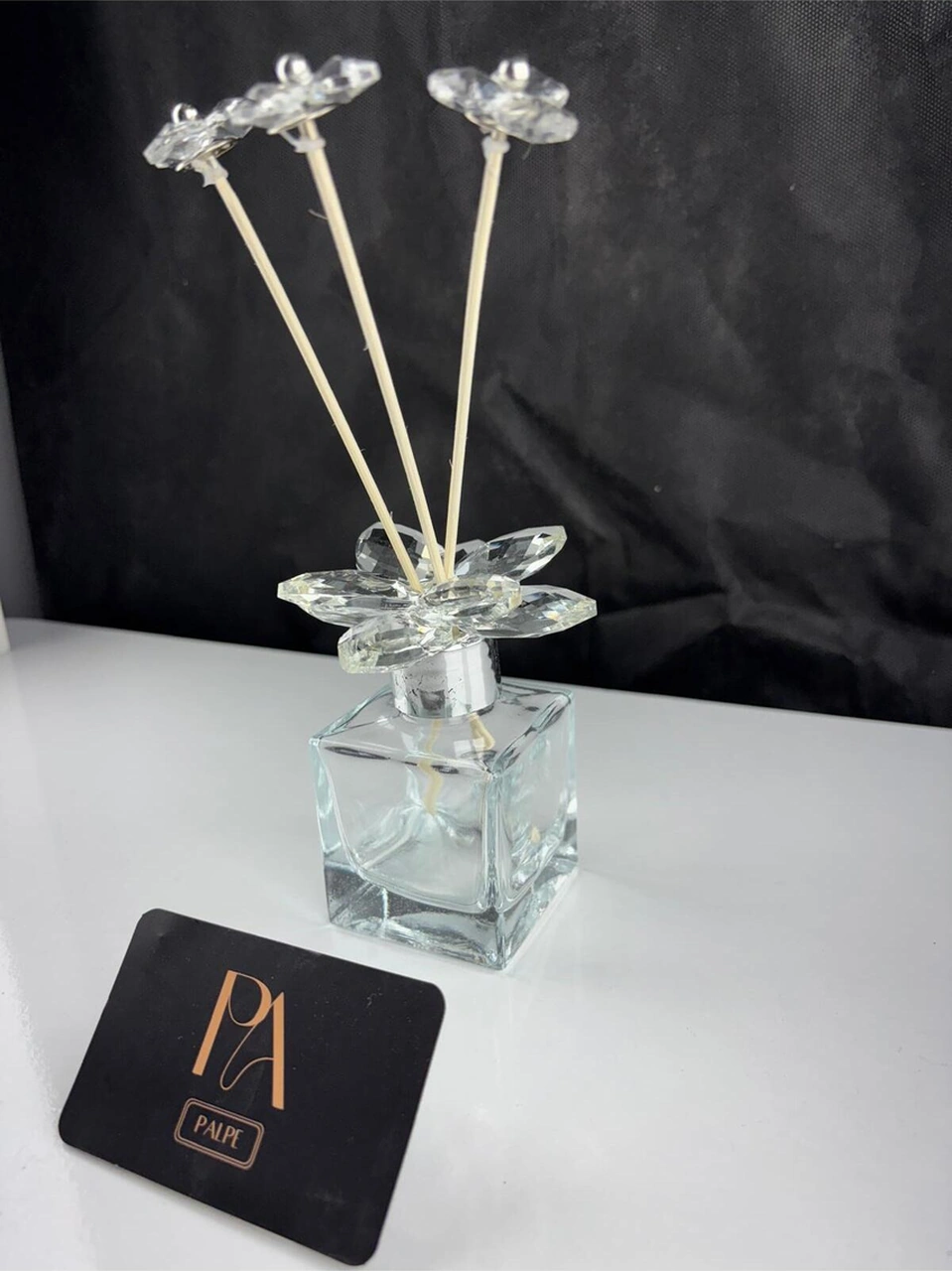Kristal Koku Şişe Dekoratif Obje Biblo Süs Eşya Salon Aksesuar Tv Sehpa Masa Konsol Ofis Salon Dekor