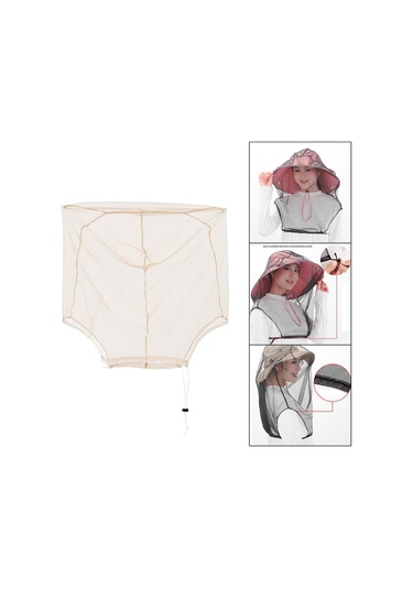 Suntek Yüz Mesh Net Balıkçılık Yürüyüş Açık Için Haki Haki