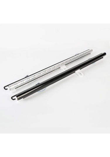 40 60cm Vantuz Dağı Otomatik Geri Çekilebilir Güneşlik Perdesi Anti-uv Koruma Kamyon Ön Cam Ekranı - Gümüş