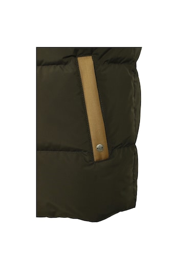 Erkek Slim Fit Haki Rüzgar Ve Su Itici Termo Iç Astarlı Nefes Alabilen Yelek Ncs Jeans 4514-Haki