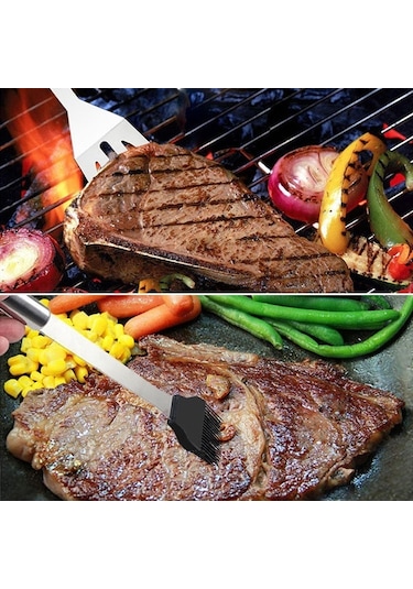 Sones 6 İn 1 Dış Mekan Sofra Seti Kamp Barbekü Sofra Piknik Alet Seti Çok Renkli