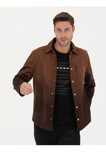 Pierre Cardin Erkek Kahverengi Deri Mont-kaban 50280331-400 Kahverengi