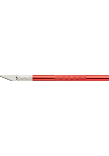 Vıp Tec Maket Bıçağı Vt875171 Hobi Bıçak Kırmızı Kartela
