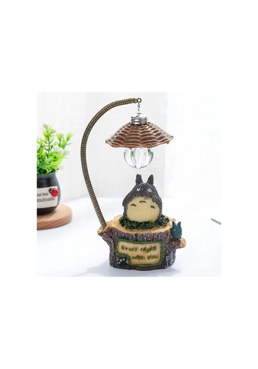 Youmex Retro Mini Gölge Adam Dekoratif Led Gece Lambası - Bahçe, Ev, Ofis İçin Poliresin Dekorasyon Aleti Pil Dahil Çok Renkli