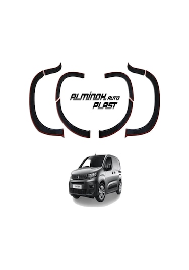 Peugeot Rıfter Çamurluk Dodiği 8 Parça
