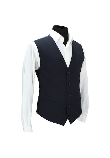 Mentor Regalo Erkek Yelek V Yaka Lacivert 50700