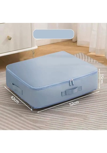 Suntek Sıkıştırma Ambalaj Küpü Bagaj Organizatör L-mavi Mavi