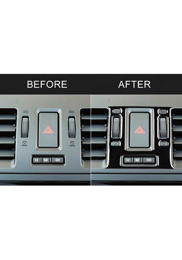 Mazda 3 Axela 2010-2013 Araba Acil Işık Anahtarı İçin Dekoratif Bir Etiket, Sol Ve Sağ Sürücü Evrensel 1 Adet