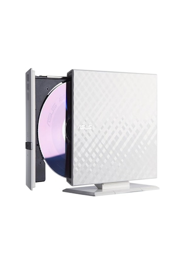 Asus SDRW-08D2S-U Lite 8x USB Harici Optik Sürücü Beyaz