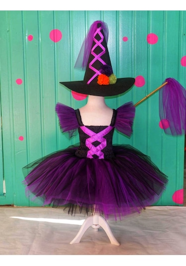 Pano Kids Halloween Kostümü Fuşya
